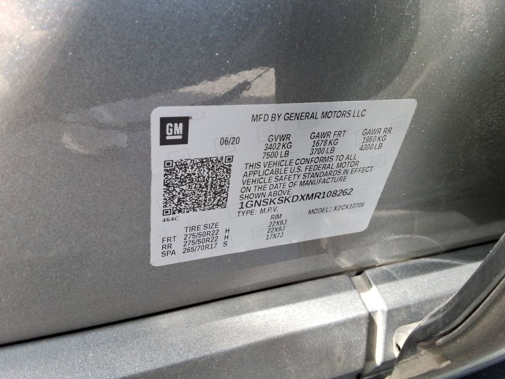 2021 Chevrolet Tahoe Premier