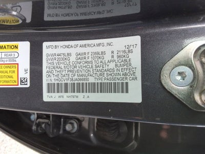 2018 Honda Accord Sport