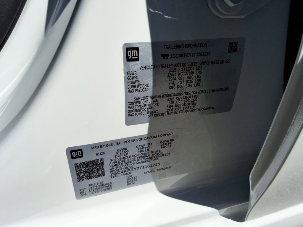 2026 Chevrolet Silverado 2500 HD LTZ