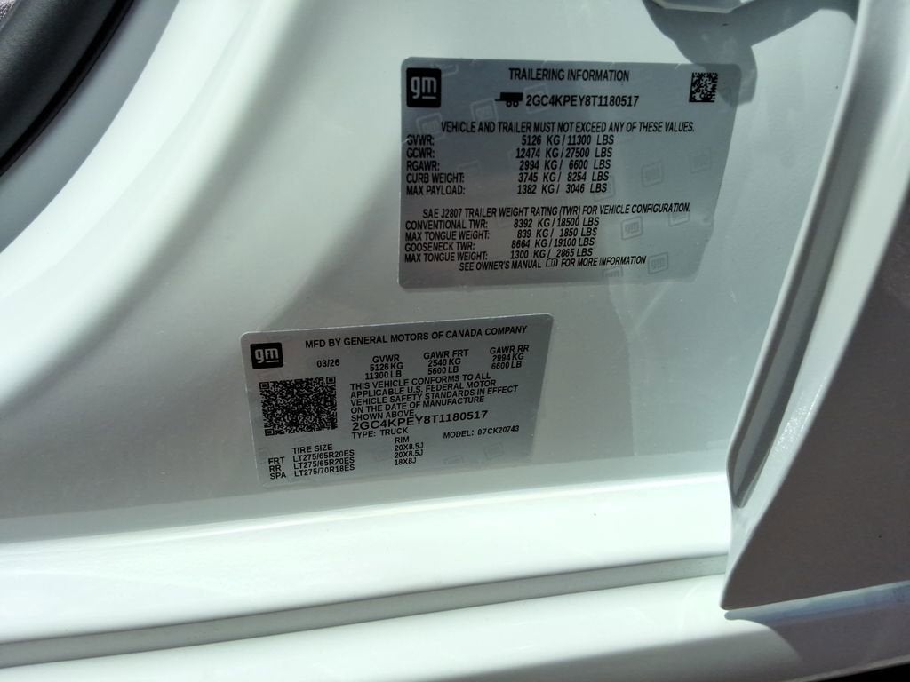 2026 Chevrolet Silverado 2500 HD LTZ