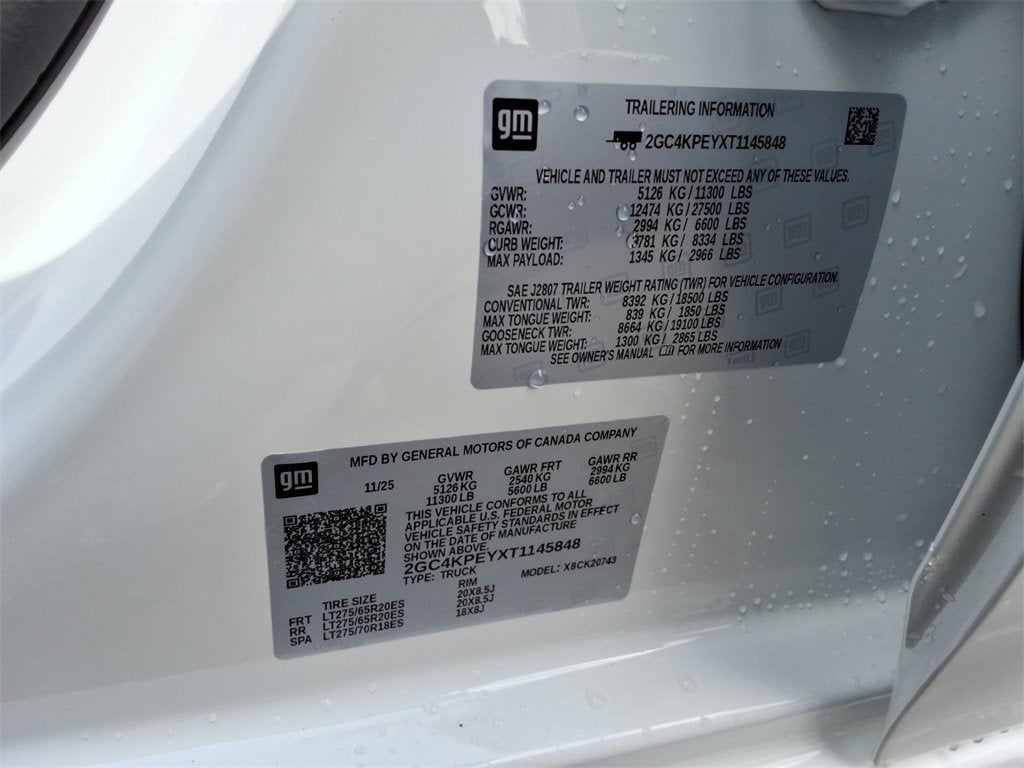 2026 Chevrolet Silverado 2500 HD LTZ