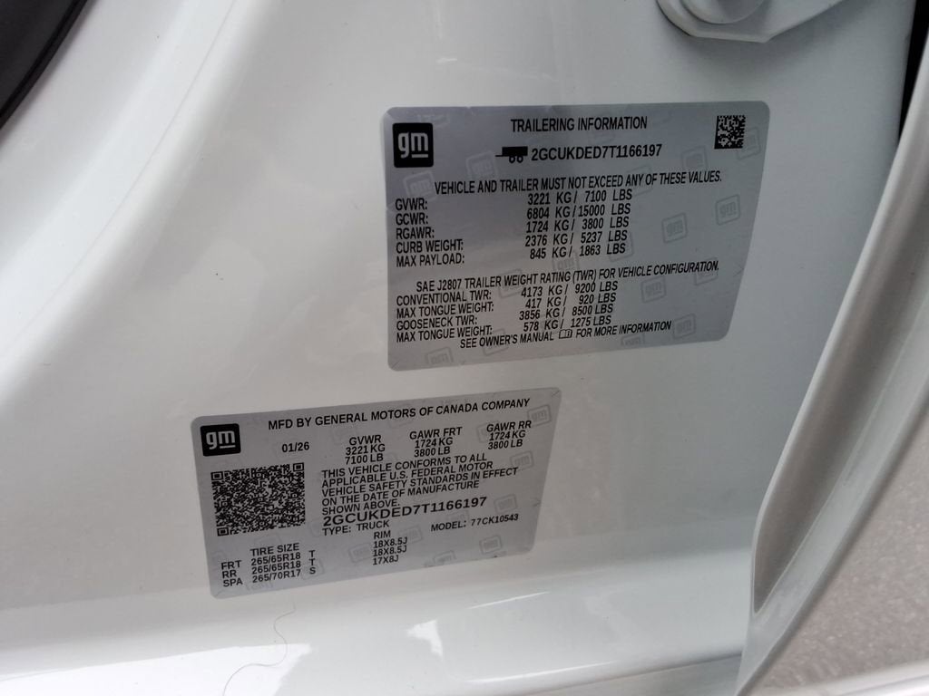 2026 Chevrolet Silverado 1500 LT