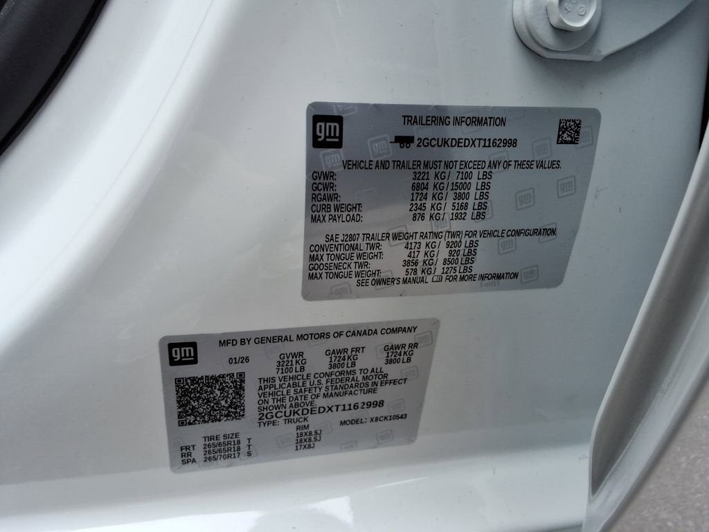 2026 Chevrolet Silverado 1500 LT