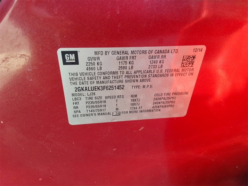 2015 GMC Terrain Denali