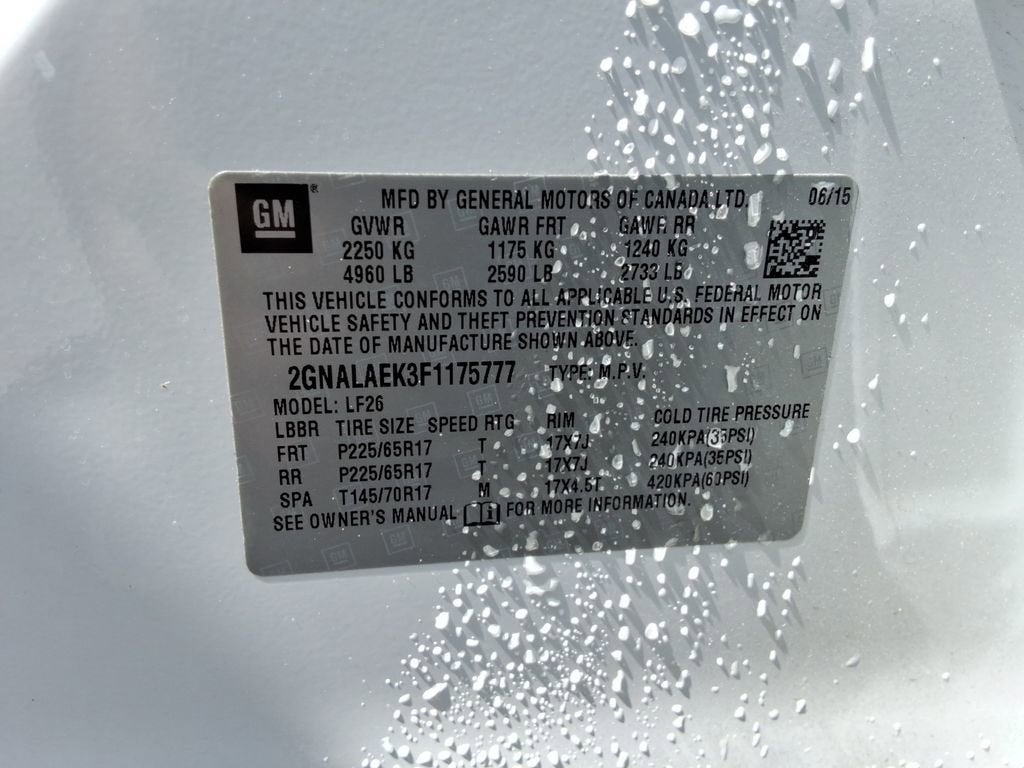 2015 Chevrolet Equinox LS