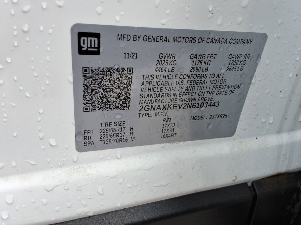 2022 Chevrolet Equinox LT