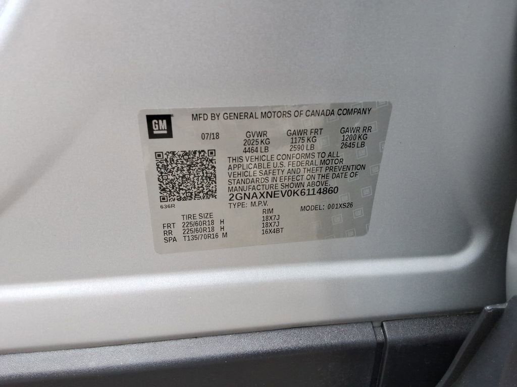 2019 Chevrolet Equinox Premier