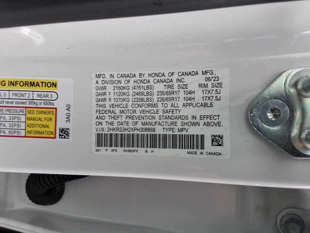 2023 Honda CR-V LX 2WD