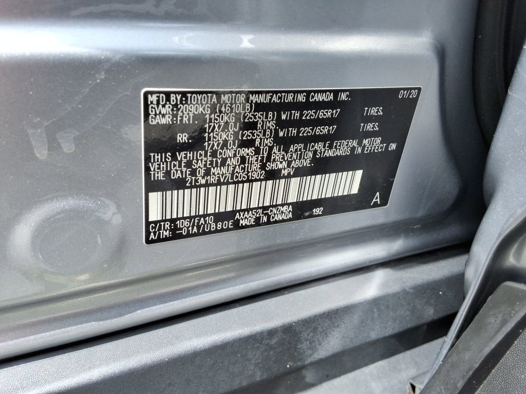 2020 Toyota RAV4 XLE