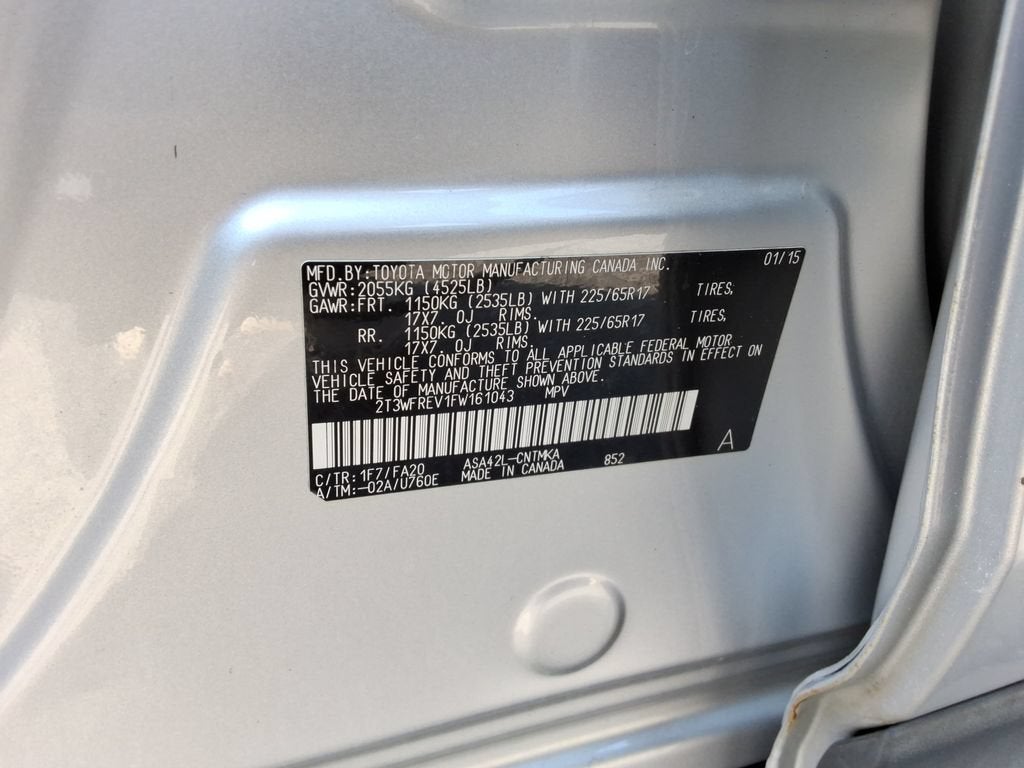 2015 Toyota RAV4 XLE