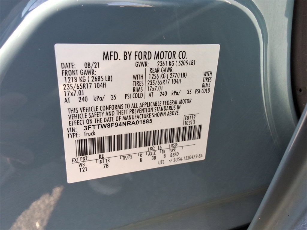 2022 Ford Maverick XL