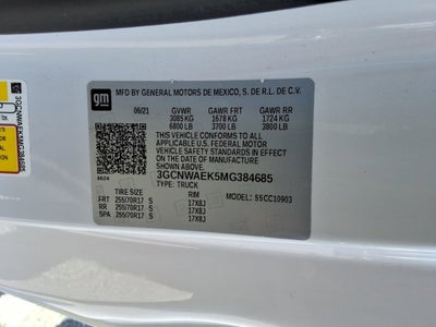 2021 Chevrolet Silverado 1500 Work Truck