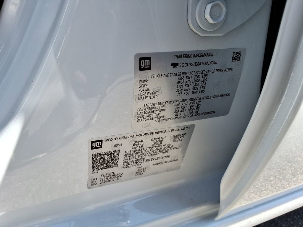 2026 Chevrolet Silverado 1500 Custom Trail Boss