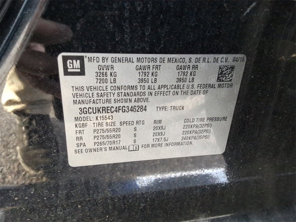 2015 Chevrolet Silverado 1500 LT