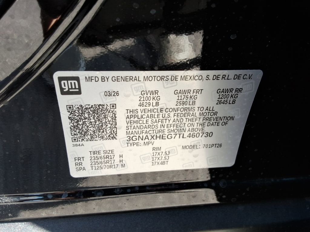 2026 Chevrolet Equinox LT