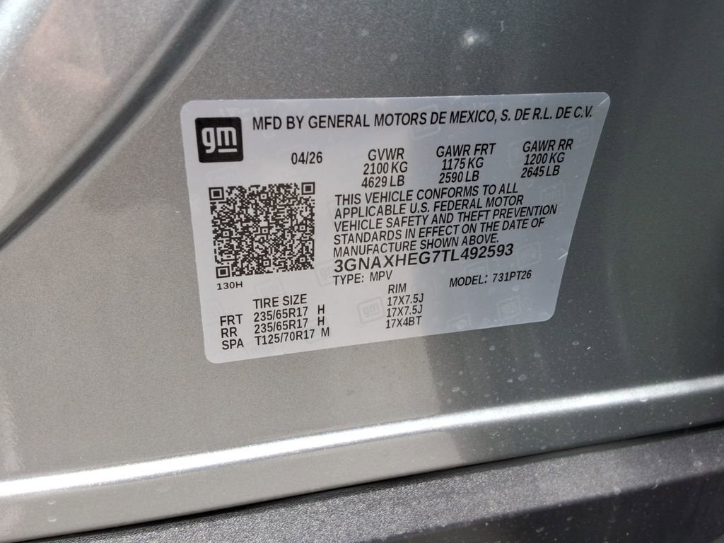 2026 Chevrolet Equinox LT