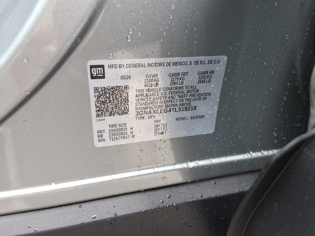 2026 Chevrolet Equinox RS