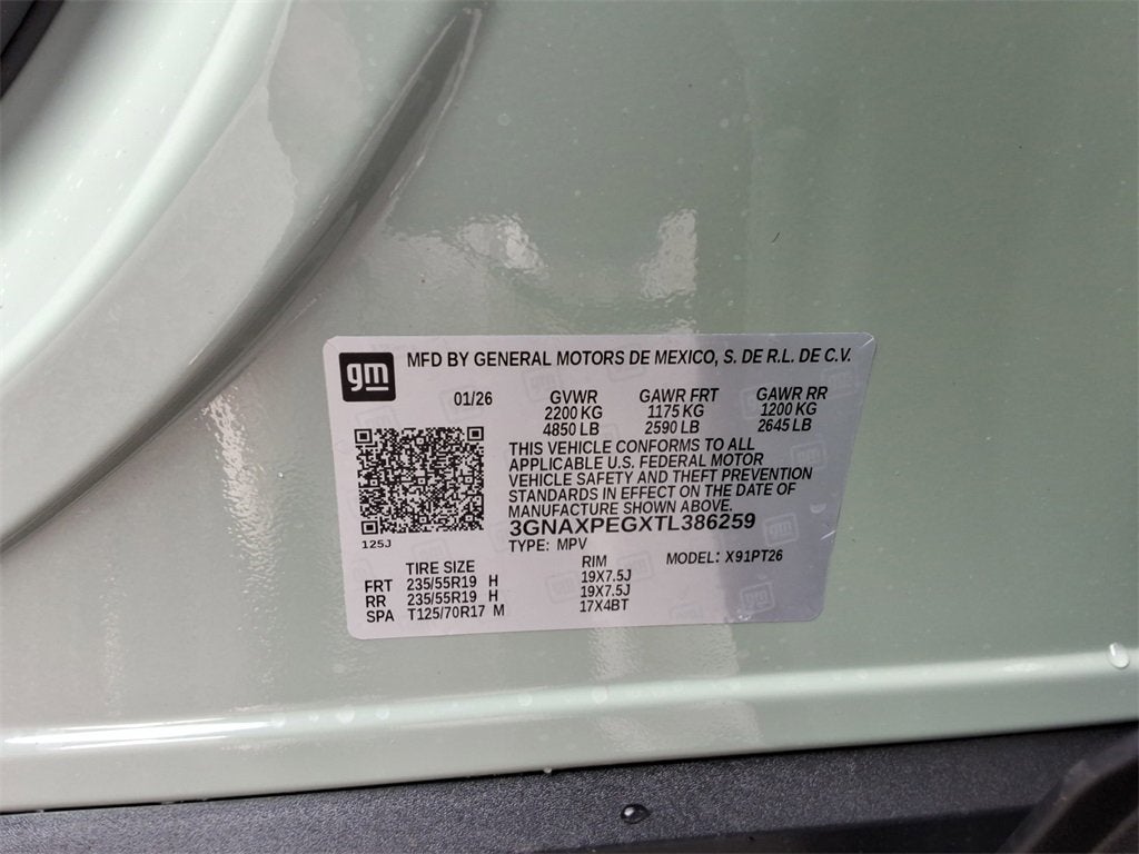 2026 Chevrolet Equinox LT