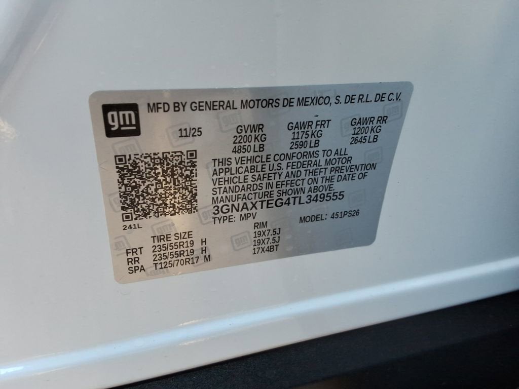 2026 Chevrolet Equinox RS