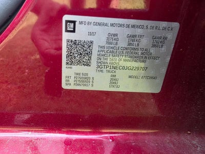 2018 GMC Sierra 1500 SLT