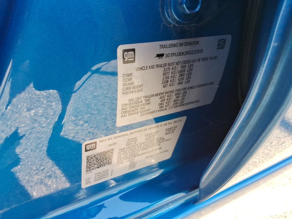 2024 GMC Sierra 1500 Elevation