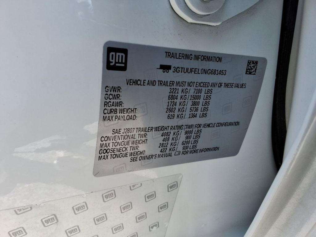 2022 GMC Sierra 1500 AT4X