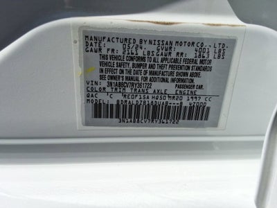 2024 Nissan Sentra SV Xtronic CVT