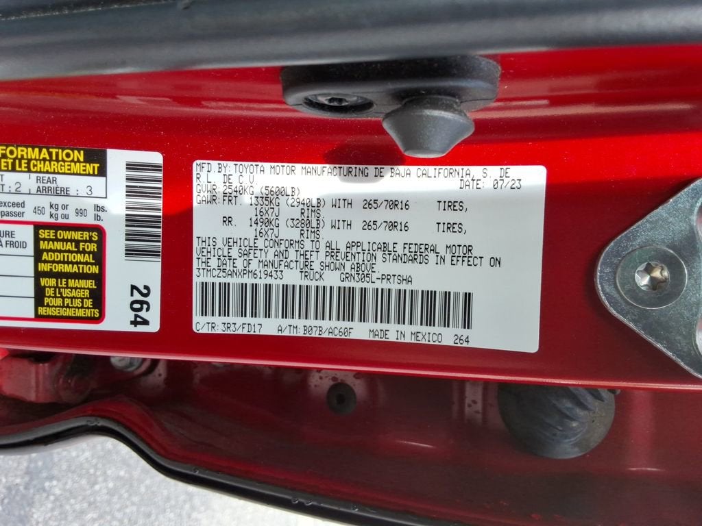 2023 Toyota Tacoma TRD Off Road