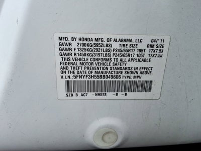 2011 Honda Pilot EX-L