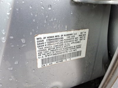 2014 Honda Pilot EX-L