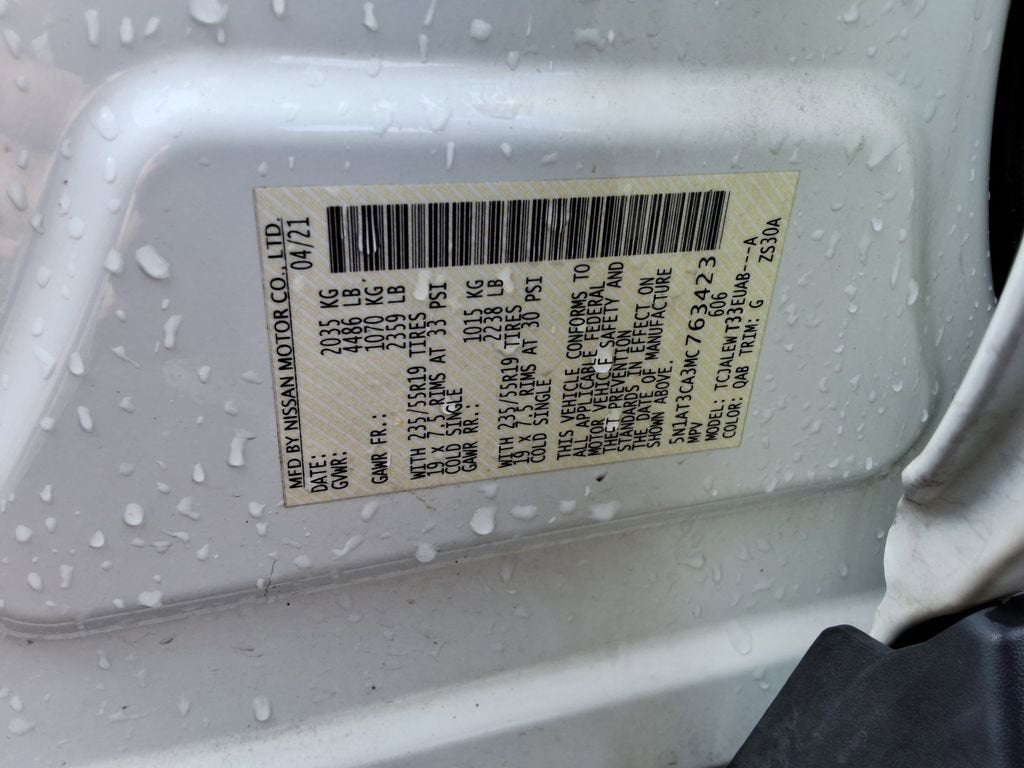 2021 Nissan Rogue SL FWD