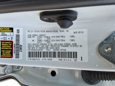 2021 Toyota Tacoma SR5 V6