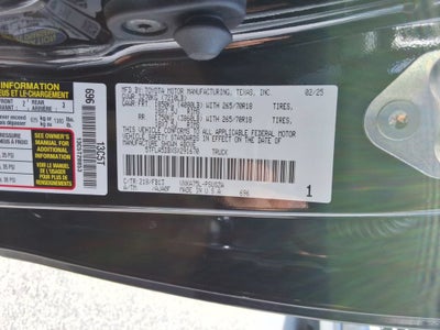 2025 Toyota Tundra SR5