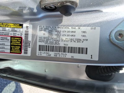 2024 Toyota Tundra Hybrid Platinum 4WD