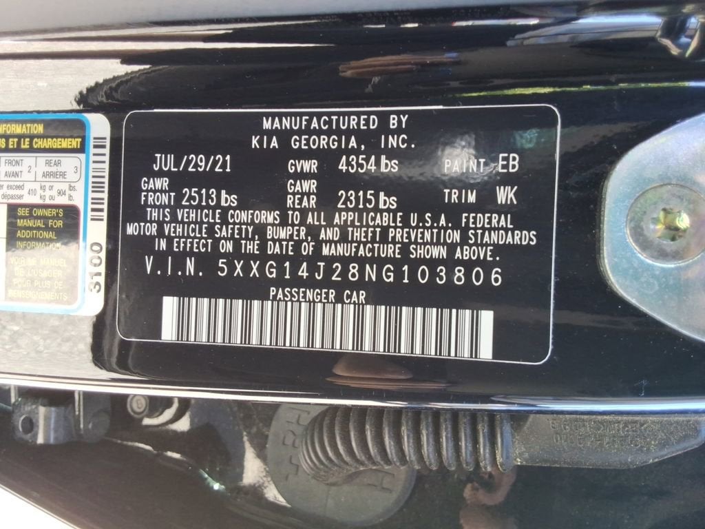 2022 Kia K5 LXS