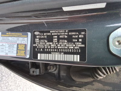 2016 Kia Optima EX