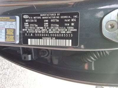2016 Kia Optima EX