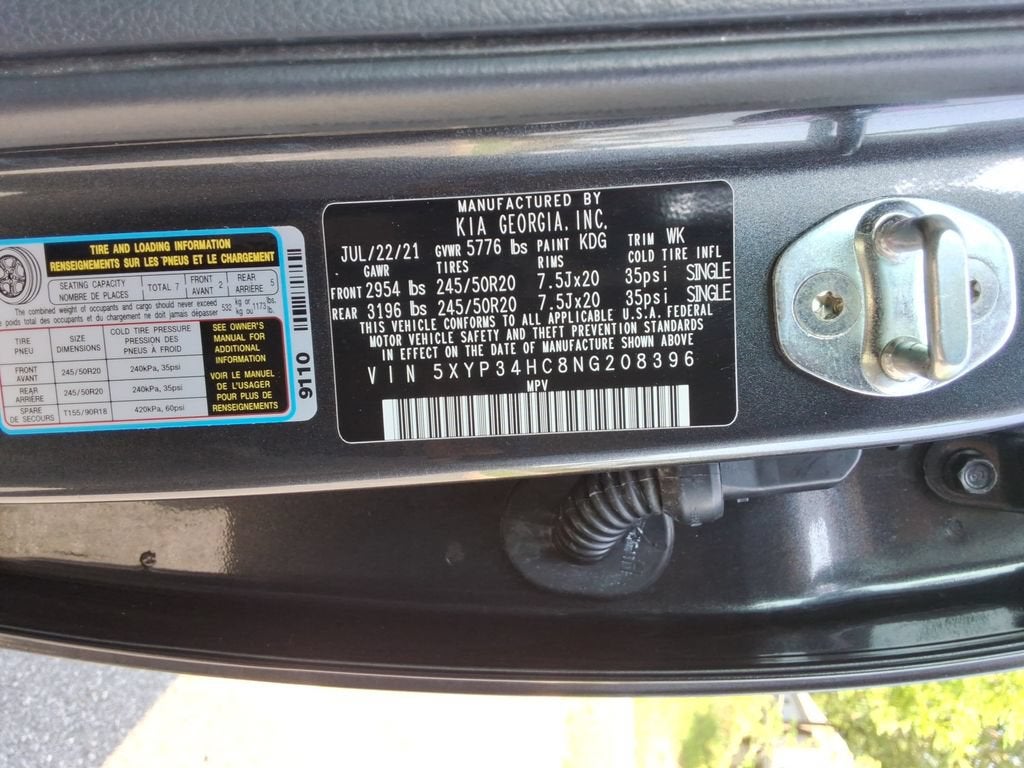 2022 Kia Telluride EX
