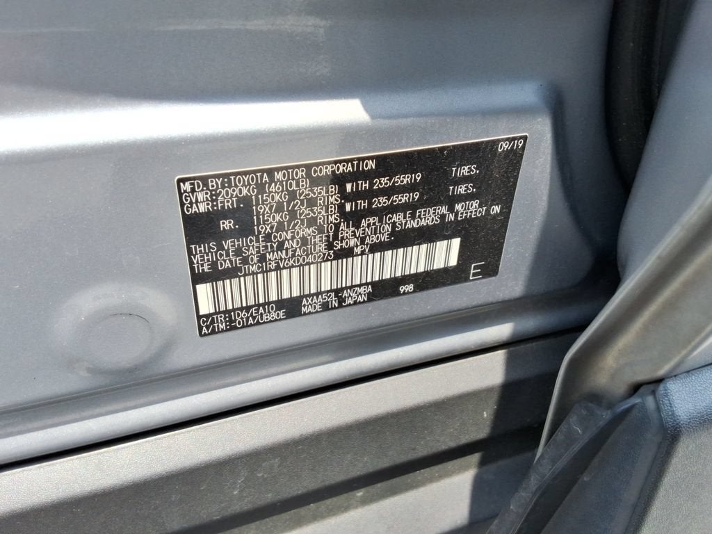 2019 Toyota RAV4 XLE Premium