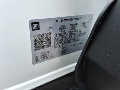 2026 Chevrolet Trax 1RS