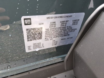 2026 Chevrolet Trax LT