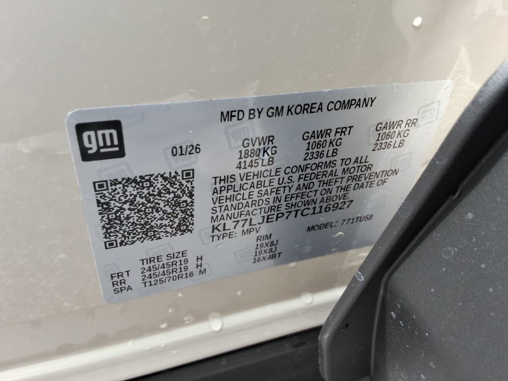 2026 Chevrolet Trax 2RS