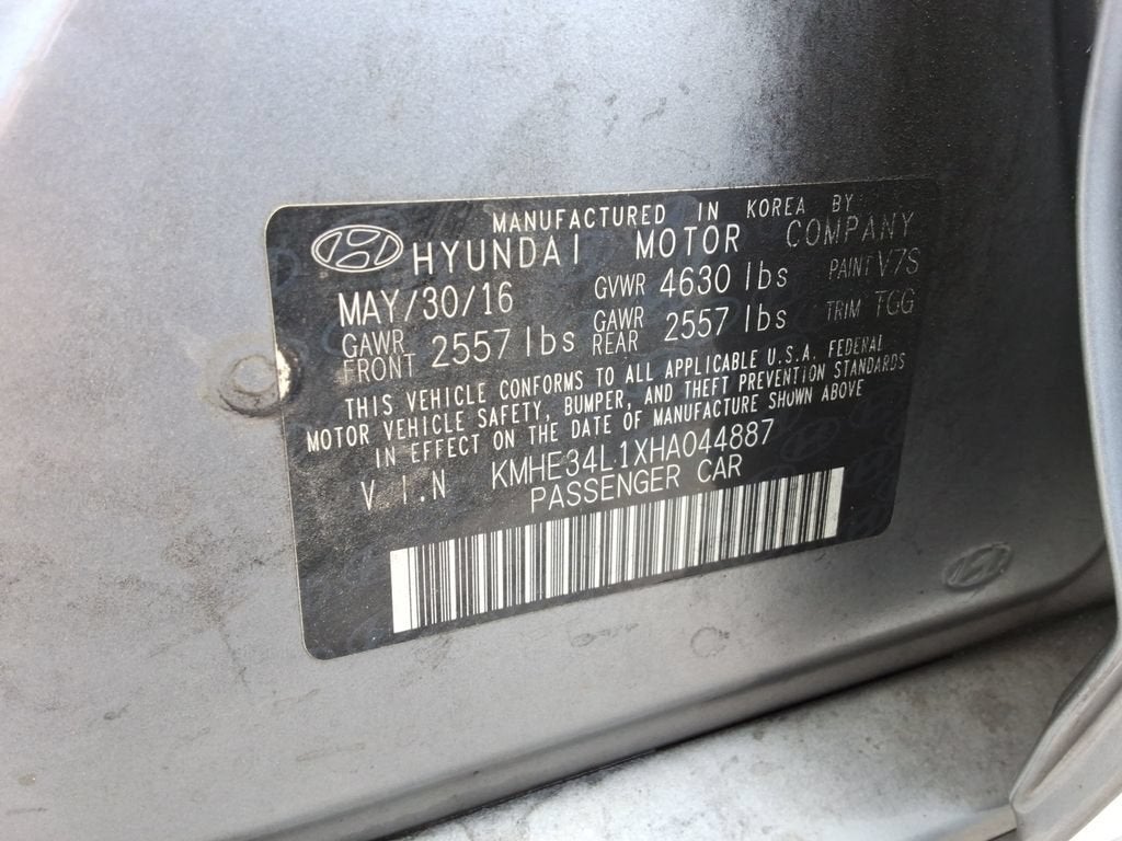 2017 Hyundai Sonata Hybrid Limited