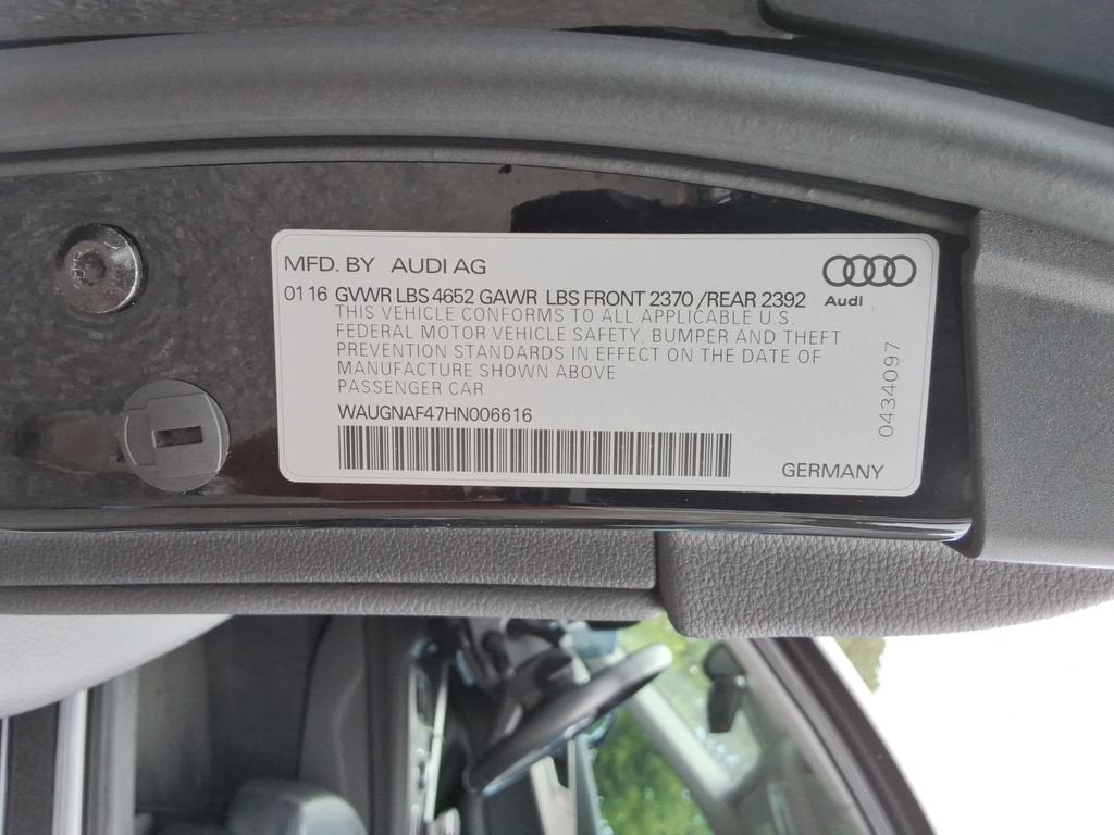 2017 Audi A4 Premium