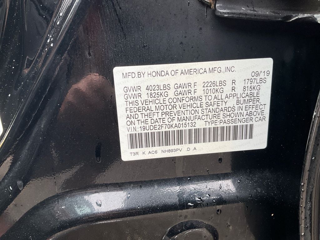 2019 Acura ILX Premium Package