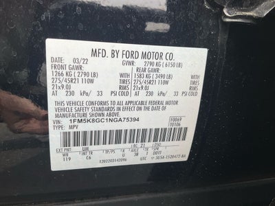 2022 Ford Explorer ST