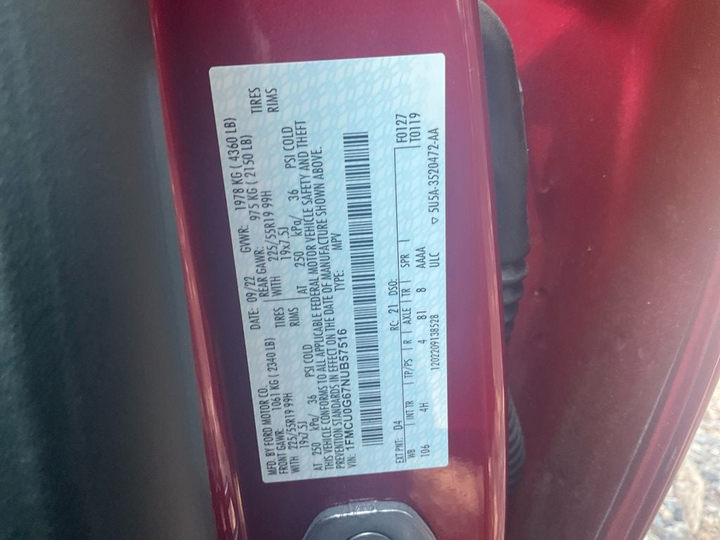 2022 Ford Escape SE