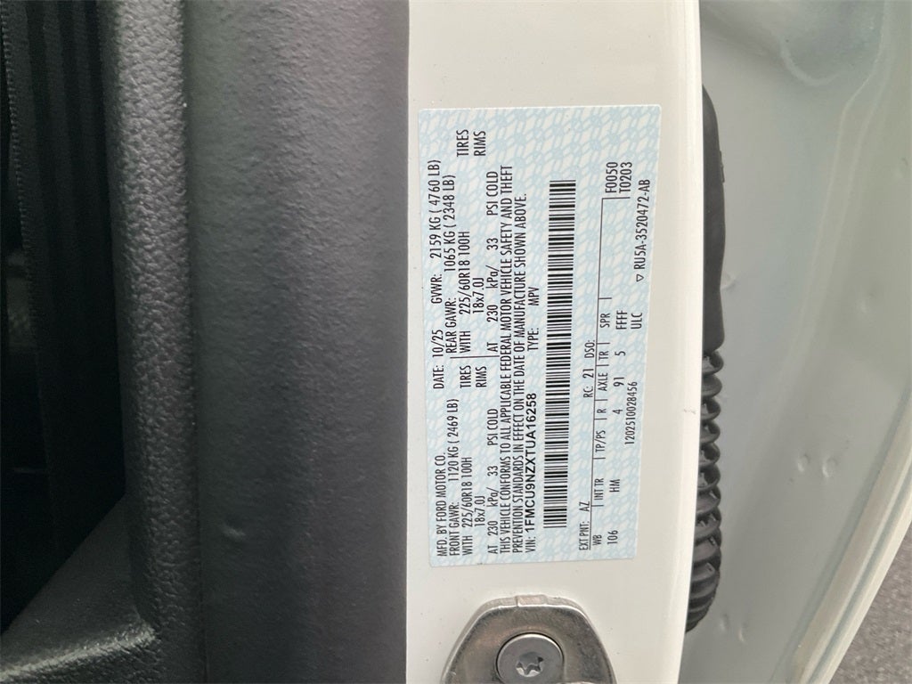 2026 Ford Escape Hybrid ST-Line Select