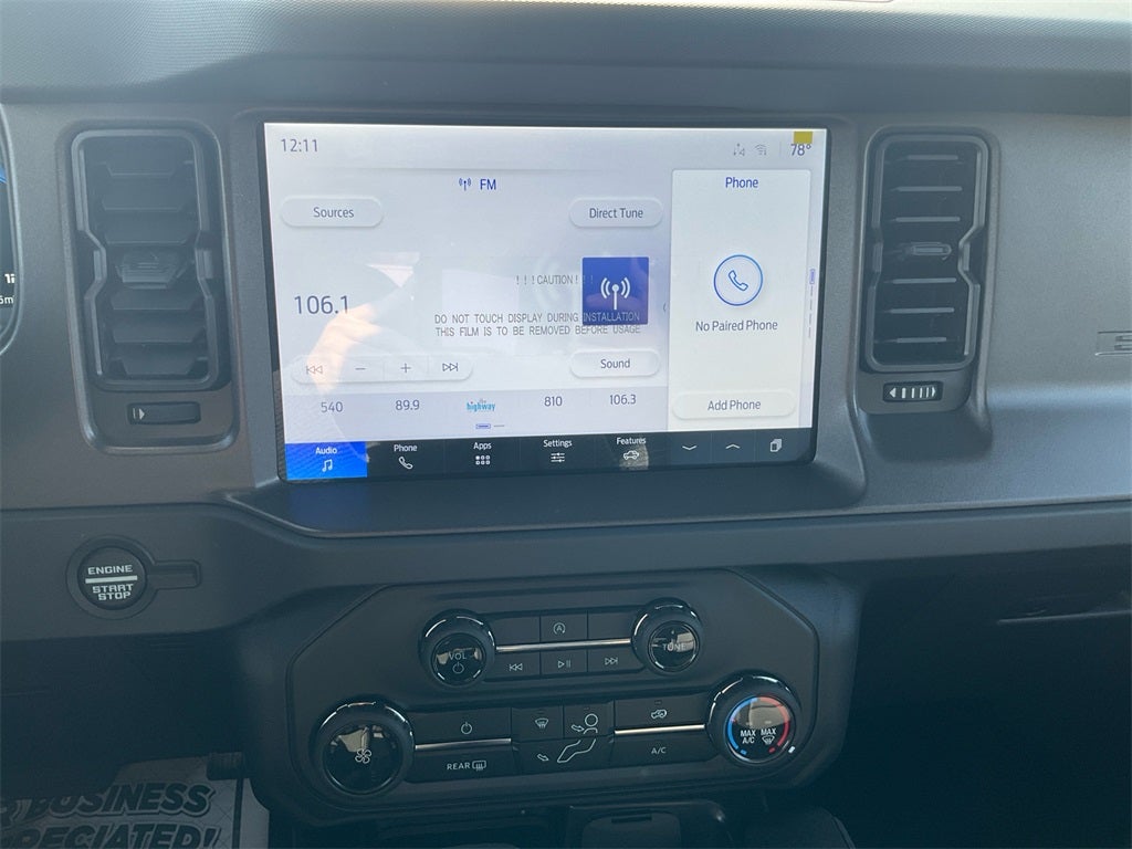 2025 Ford Bronco Big Bend