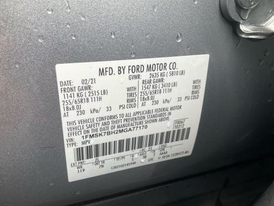 2021 Ford Explorer Base